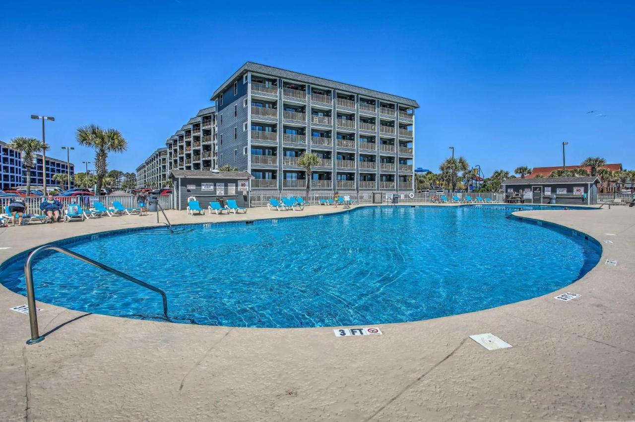Renovated Oceanfront Resort Condo With Balcony 미를 비치 외부 사진