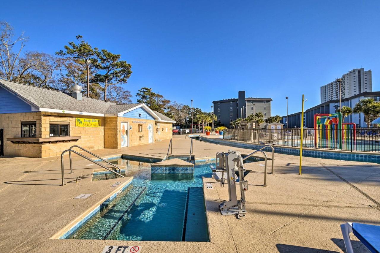 Renovated Oceanfront Resort Condo With Balcony 미를 비치 외부 사진